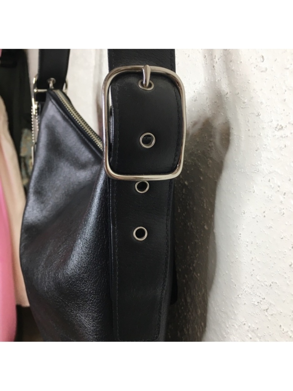 COACH Vintage Black Leather Legacy Slim Shoulder Bag - Picture 7 of 11
